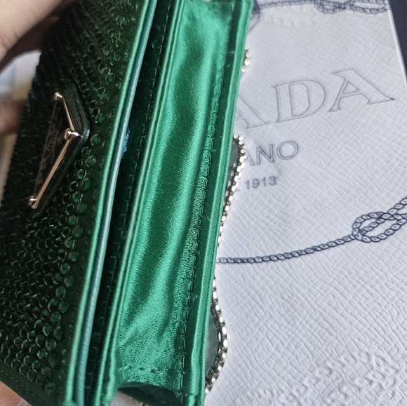 Prada logo-plaque cardholder/mini bag - Picture 8 of 17